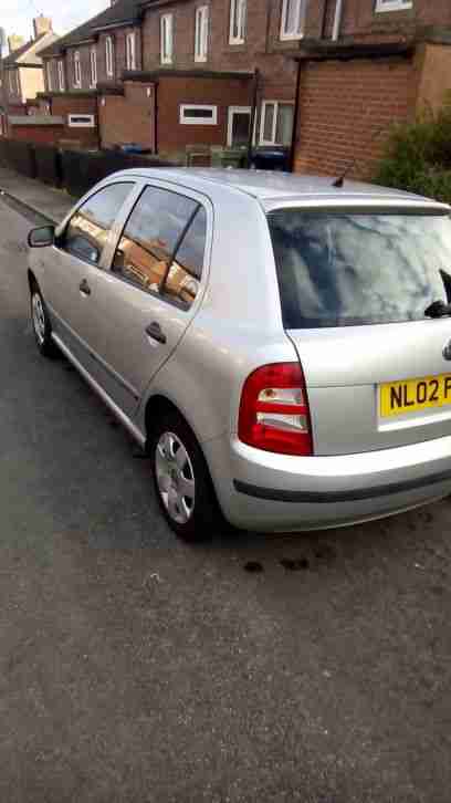 2002 SKODA FABIA CLASSIC 8V SILVER