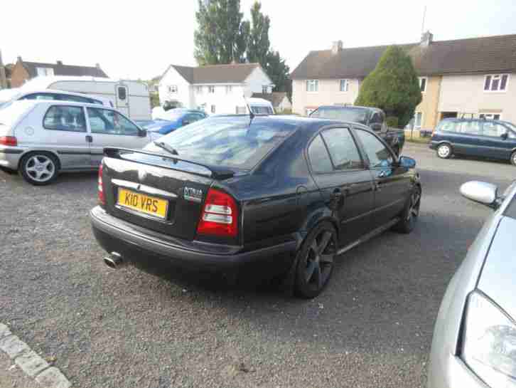 2002 SKODA OCTAVIA RS BLACK