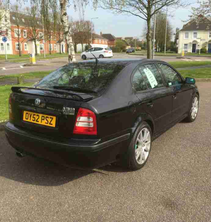 2002 SKODA OCTAVIA VRS BLACK