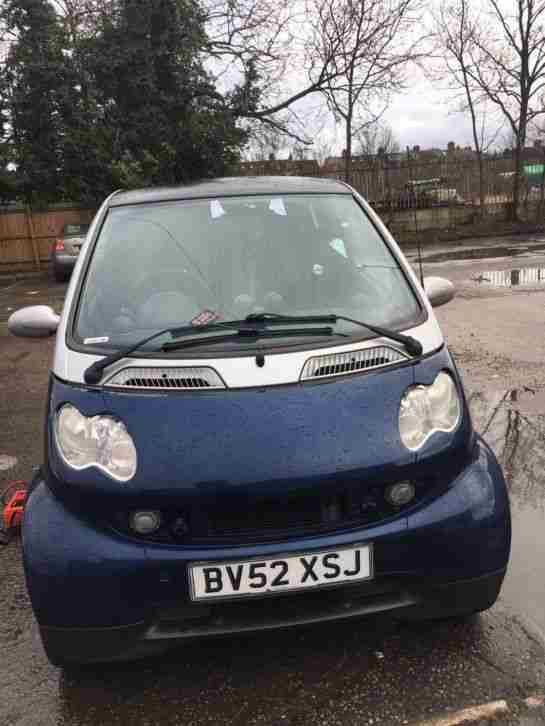 2002 SMART CITY PASSION 50 AUTO SILVER SPARES REPAIRS RUNS AND DRIVES