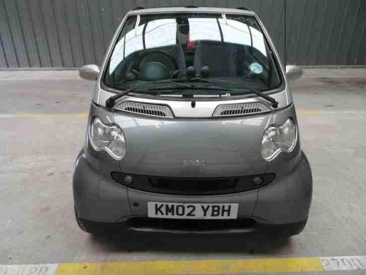 2002 SMART CITY PASSION 50 AUTOMATIC SILVER 600CC PETROL CONVERTIBLE