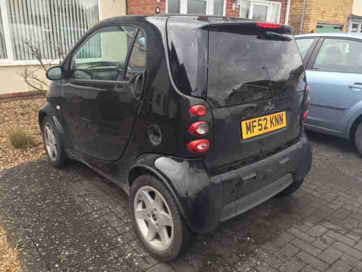 2002 SMART CITY PULSE 50 AUTO BLACK *Spares or Repairs*