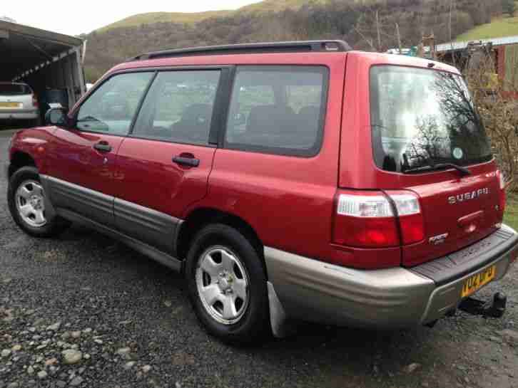 2002 SUBARU FORESTER 2.0 4WD AWD ALL WEATHER AUTO ESTATE P/X WELCOME NEW MOT