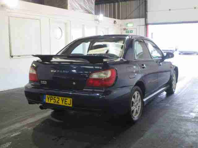 2002 SUBARU IMPREZA 2.0 GX AWD BLUE **10 SERVICE STAMPS**LONG MOT**