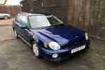 2002 IMPREZA GX AWD BLUE spares or