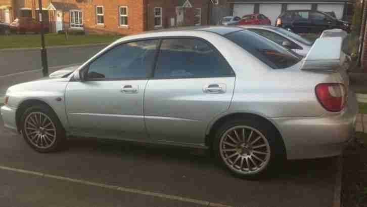 2002 IMPREZA GX AWD SILVER WRX REPLICA