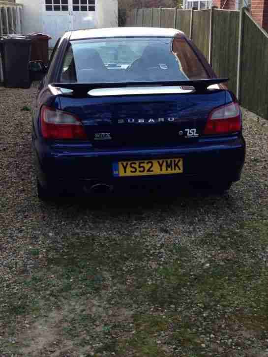 2002 SUBARU IMPREZA WRX BLUE