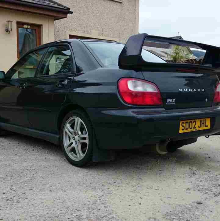 2002 IMPREZA WRX BLUE BLACK