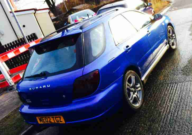 2002 SUBARU IMPREZA WRX BLUE WAGON