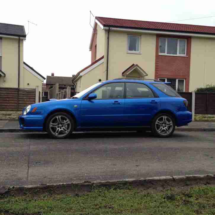 2002 SUBARU IMPREZA WRX BLUE WAGON