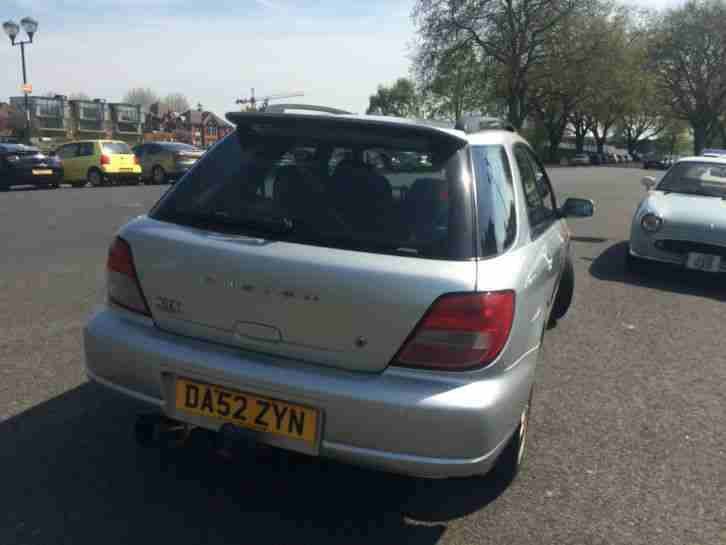 2002 SUBARU IMPREZA WRX SILVER