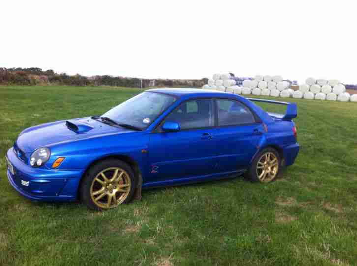 2002 SUBARU IMPREZA WRX-STI PRODRIVE BLUE