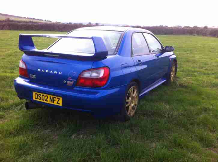 2002 SUBARU IMPREZA WRX-STI PRODRIVE BLUE