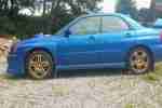 2002 IMPREZA WRX TURBO BLUE