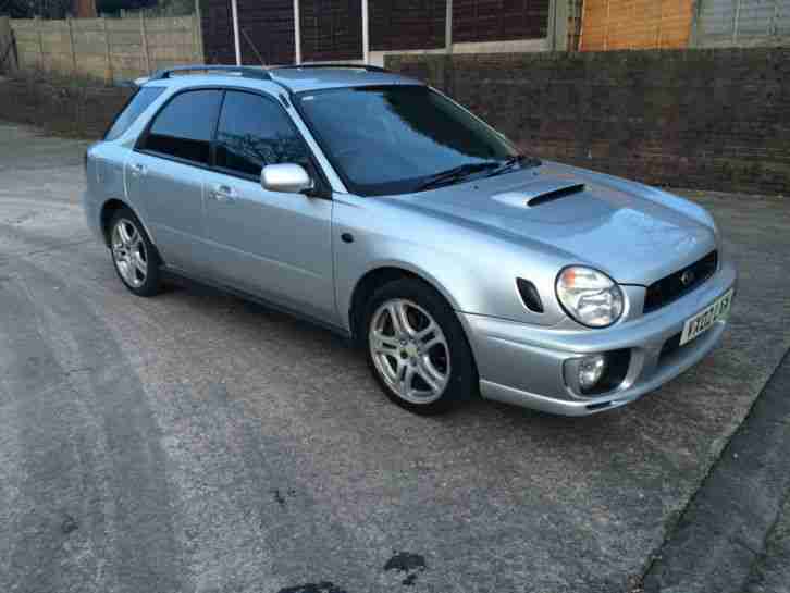 2002 IMPREZA WRX TURBO WAGON SILVER,