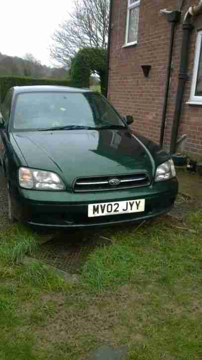 2002 SUBARU LEGACY GL AWD AUTO GREEN