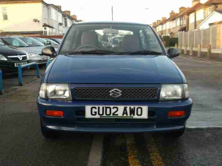2002 SUZUKI ALTO 1.0 GL 3DR, 45,000 MILES FROM NEW, 1 YEARS M.O.T