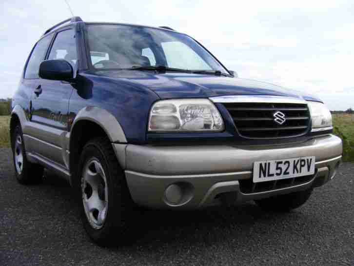 2002 SUZUKI GRAND VITARA 16V SE BLUE