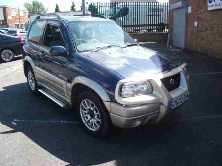 2002 GRAND VITARA 16V SE BLUE