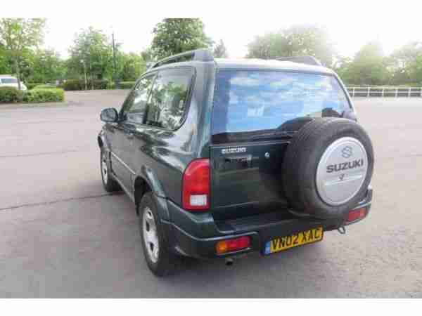 2002 SUZUKI GRAND VITARA 16V SE GREEN