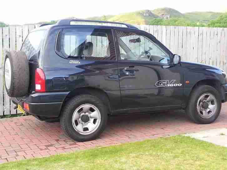 2002 SUZUKI GRAND VITARA 16V SPORT BLACK - REDUCED FOR QUICK SALE-