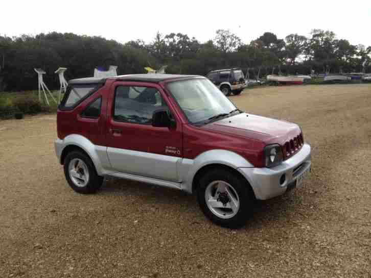 2002 SUZUKI JIMNY 02 RED
