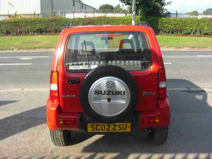 2002 SUZUKI JIMNY JLX 1.3L 4 WHEEL DRIVE IN FANTASTIC CONDITION