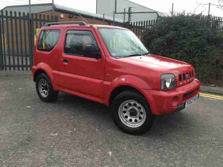 2002 SUZUKI JIMNY JLX RED RECENT SERVICE 4X4 GOOD MOT OFF ROADER GOOD RUNNER PX