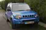 2002 JIMNY JLX in Metallic Blue