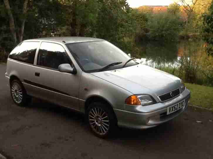 2002 SUZUKI SWIFT GLS SILVER