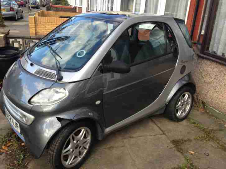 2002 Smart Passion Softouch Coupe (RHD) AUTO SELLING AS SPARE