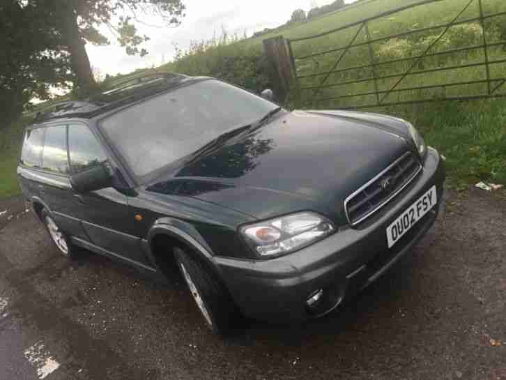 2002 Subaru Legacy Outback 2500cc 4x4 Auto. Full MOT Air con , leather,