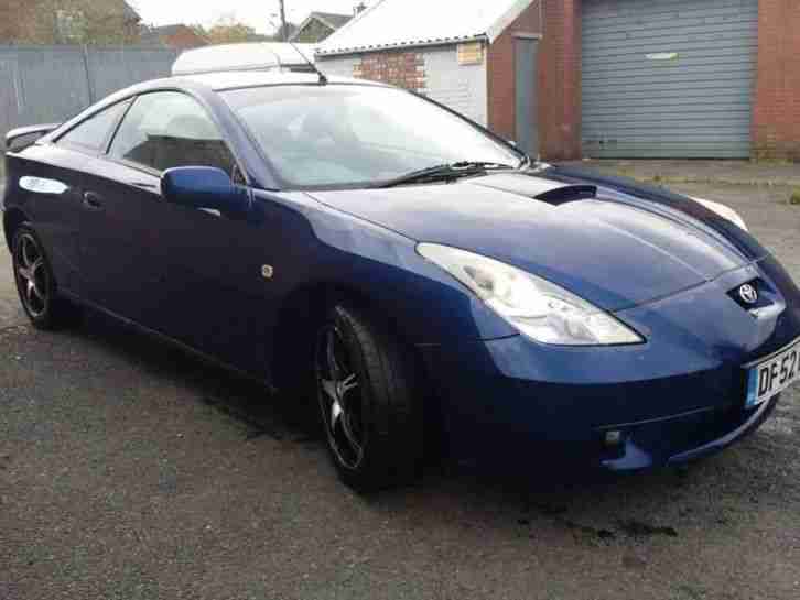 2002 TOYOTA CELICA VVTI BLUE