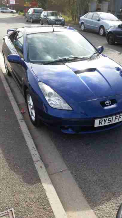2002 TOYOTA CELICA VVTI BLUE