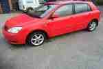 2002 COROLLA TSPIRIT VVTI RED