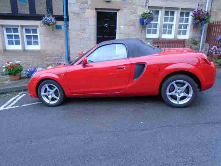 2002 TOYOTA MR2 ROADSTER VVTI RED