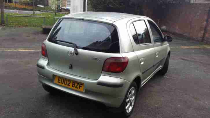 2002 TOYOTA YARIS CDX AUTO GREEN,38900 MILLAGE