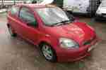 2002 YARIS GLS RED 86K MILES MOT JAN