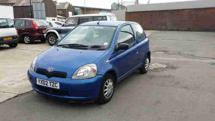 2002 YARIS GS BLUE cheap INSURANC FULL