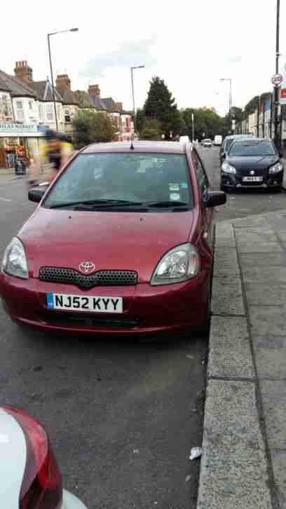 2002 YARIS VVTI COLOUR COLLECT RED