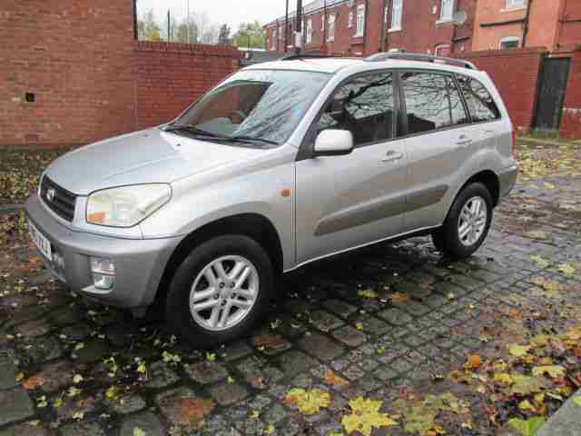 2002 Toyota RAV4 2.0 VVTi GX