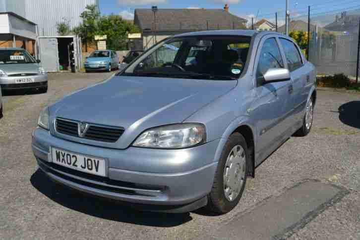 2002 VAUXHALL ASTRA 1.6i Club Auto