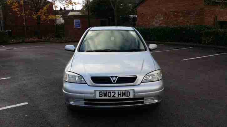 2002 VAUXHALL ASTRA ENVOY 8V AUTO SILVER 39K MILES MOT FEB 2015 PX WELCOME