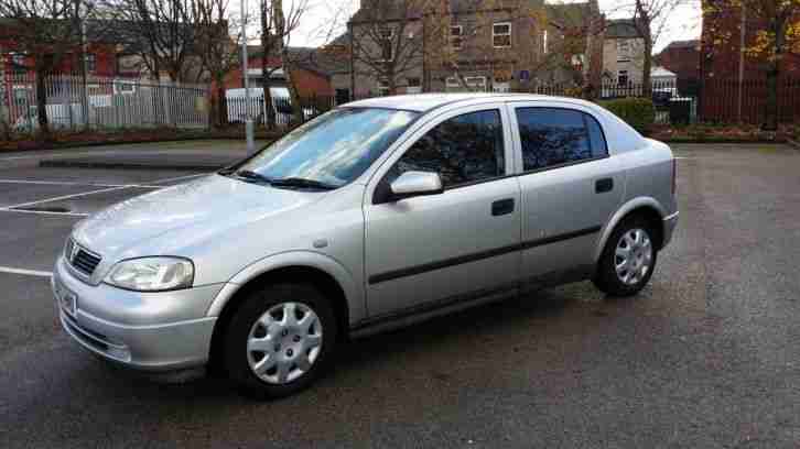 2002 VAUXHALL ASTRA ENVOY 8V AUTO SILVER 39K MILES MOT FEB 2015 PX WELCOME