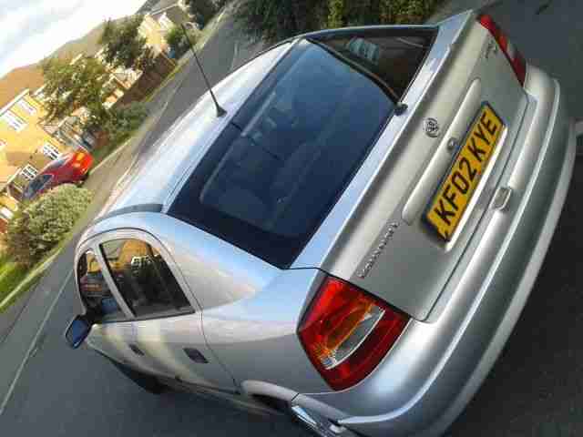 2002 VAUXHALL ASTRA SXI 16V SILVER