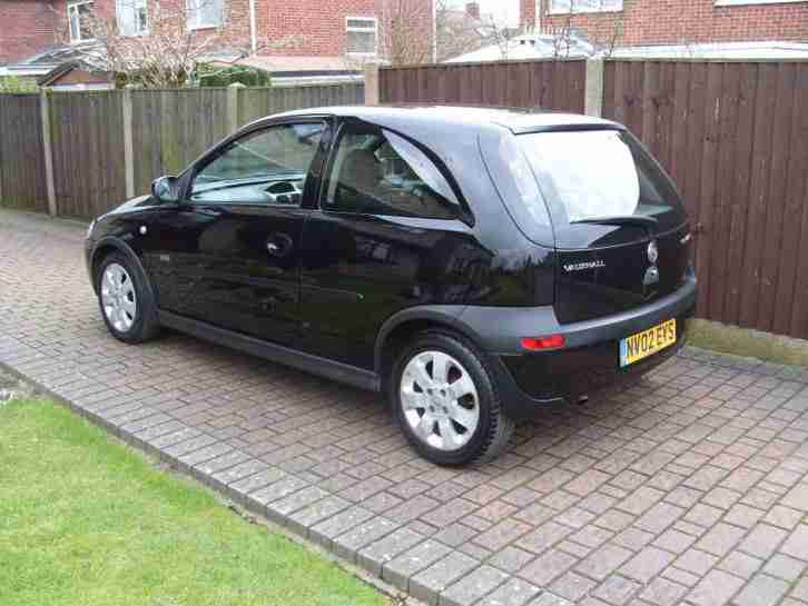 2002 VAUXHALL CORSA 1.2 SXI 16V BLACK