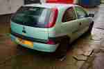 2002 VAUXHALL CORSA CLUB 1.0 12V MINT GREEN