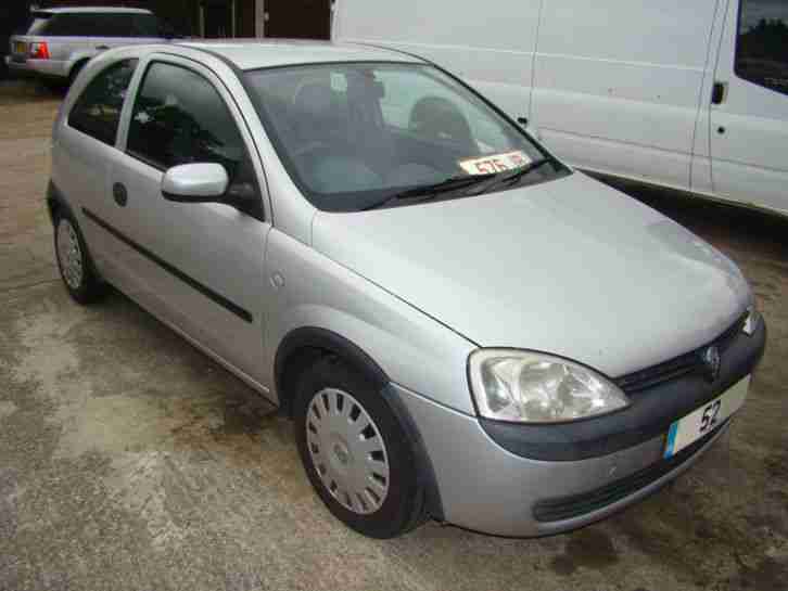 2002 CORSA CLUB 16V SILVER