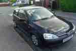 2002 VAUXHALL CORSA SXI 16V BLACK