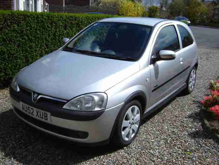 2002 CORSA SXI 16V SILVER